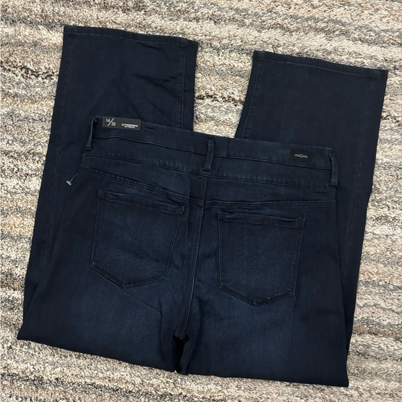 Liverpool The Wide Leg Jeans Sz 14/32 NWT | Liverpool Dark Wash Wide Leg Jeans- - Picture 14 of 16